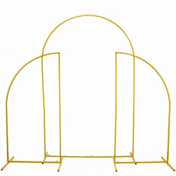 Crown Metal Arch Set Wedding Background Decorative Flower Stand Birthday Party Outdoor Balloon Ornament Irregular Shape