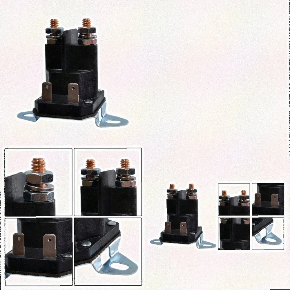 2pcs 12V Electromagnetic Start Switch 725-06153 Copper Solenoid For Tractor Lawnmower Agricultural Machinery Control Parts