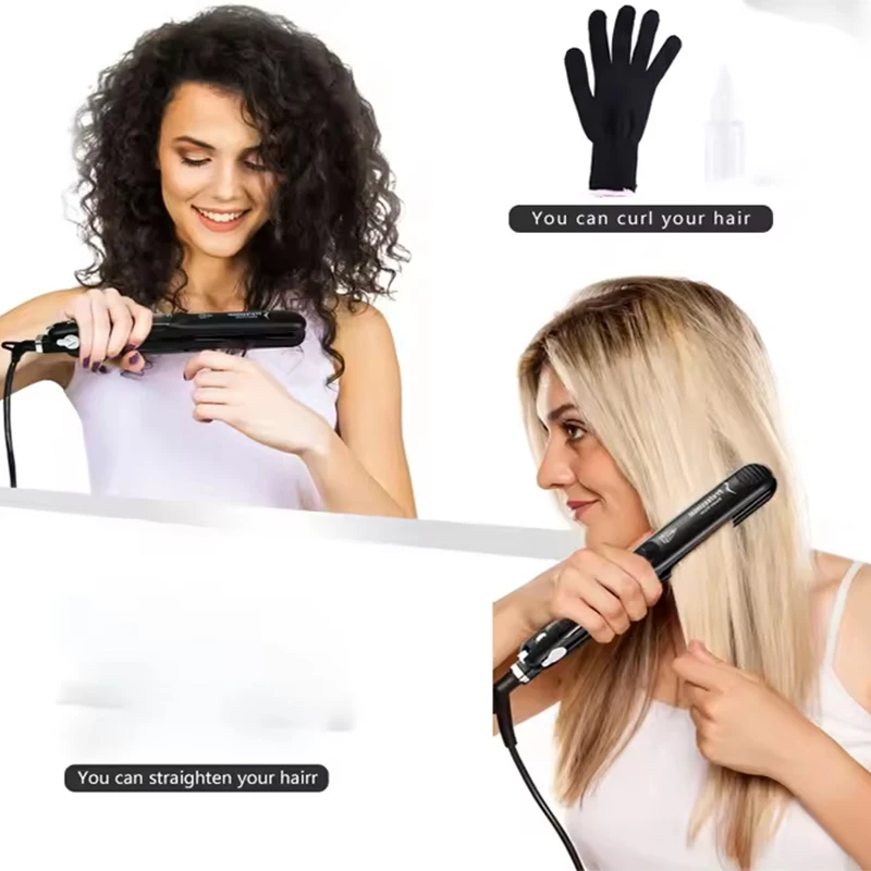 

Профессиональный Электрический паровой выпрямитель для волос, паровые плоские утюги, популярные салонные керамические турмалиновые паровые утюги для выпрямления