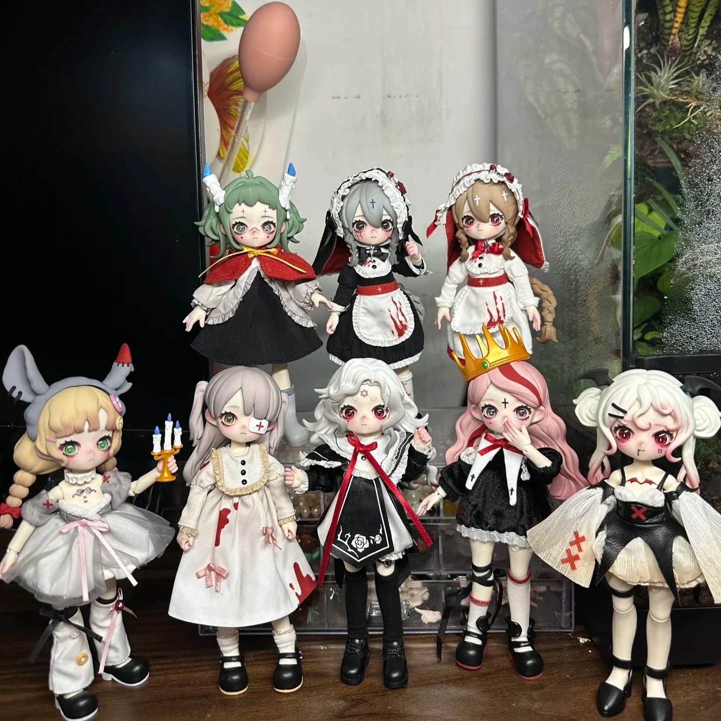 

Предпродажа, оригинальная новая кукла BJD, модная слепая коробка, серия Nyssa Bizarre Nightmare, совместные подвижные фигурки, игрушки, подарочные украшения, индивидуальные