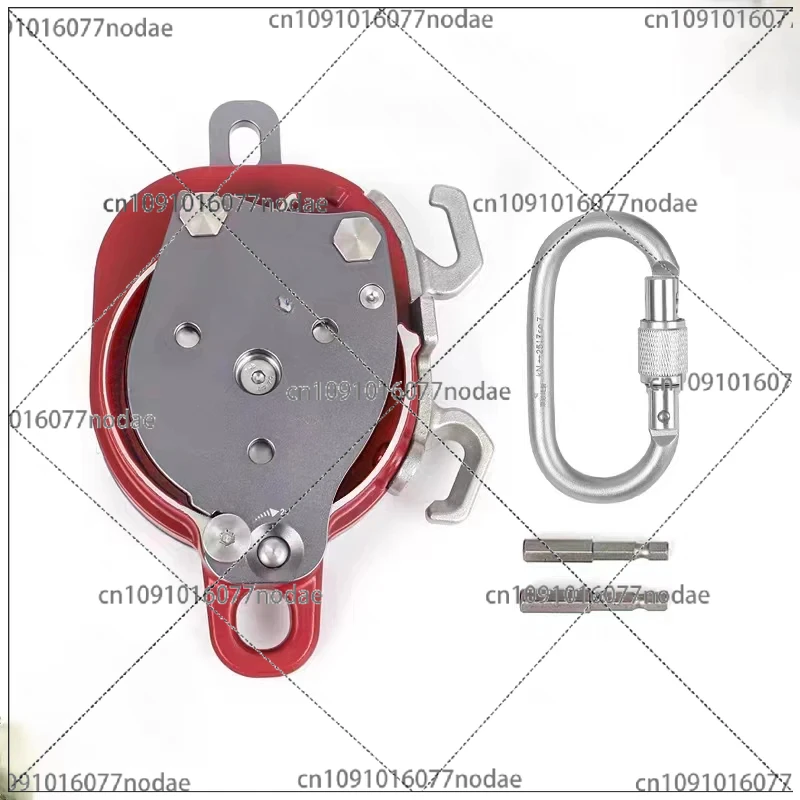 CCD/CCR Aerial Work Drill Drive Eight Rings Ascender Times Force System One-Way Pulley