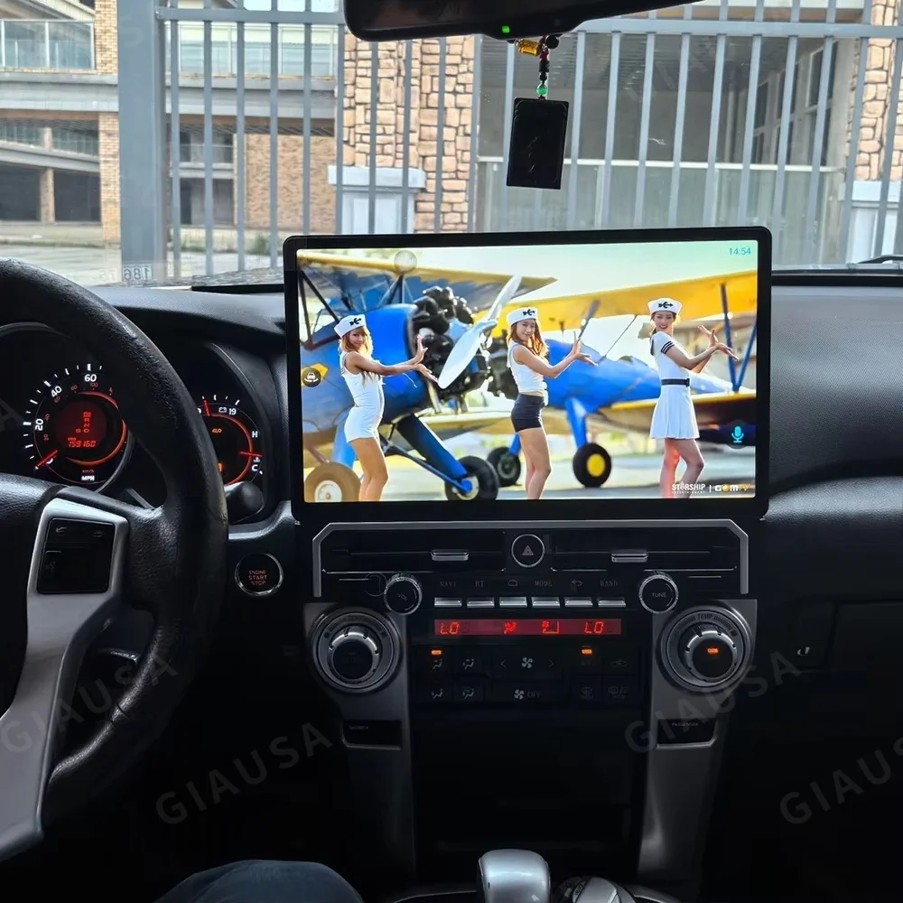 Android Auto Multimedia For Toyota 4Runner 2010 2011 2012 -2022 Car Radio Player Wireless Carplay GPS Navigation Audio Stereo