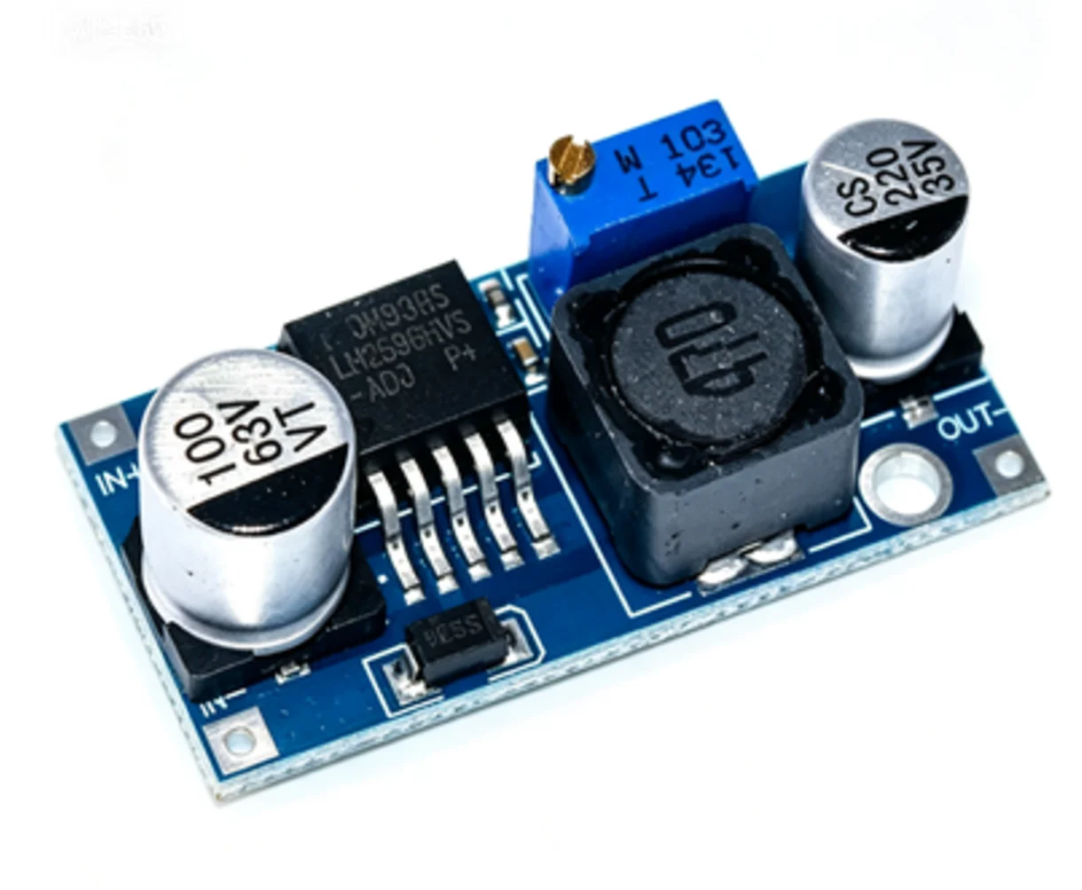 LM2596 DC-DC Buck Converter Step Down Power Supply Module 3.0-40V to 1.5-35V Adjustable Voltage Regulator
