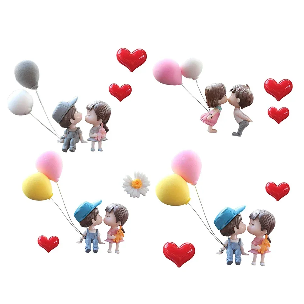 

FINDME Car Perfume Clips Boy Girl Couple Air Conditioning Aromatherapy Clip Lovely Car Air Outlet Perfume Clip Cute Decoration