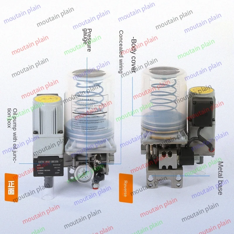 Pressure Relief Electric Oil Lubrication Pump Automatic Grease Pump Oil Injector Centralized Lubrication System