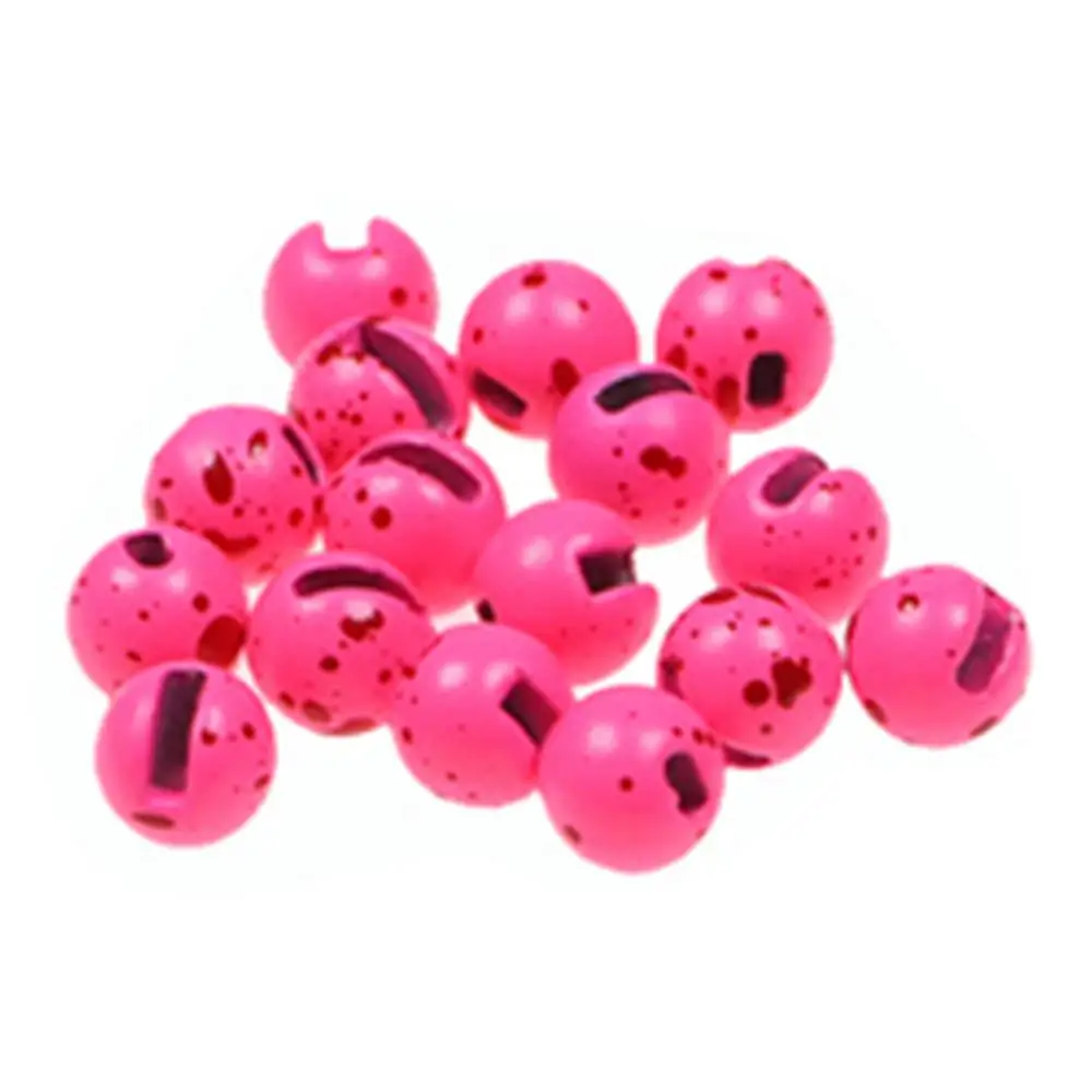 20Pcs/lot 7Colors 2.5mm/3.0mm/3.5mm/4.0mm Fishing Nice-Designed  Alloy Fly Tying Material  Beads Slotted Bead