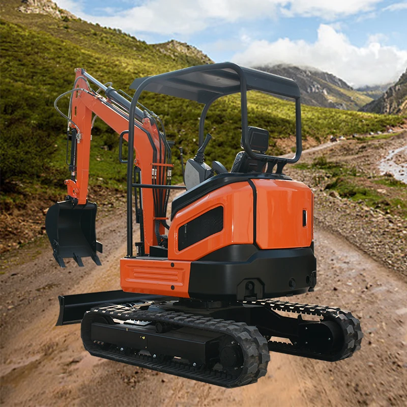 

Customized China Cheap Mini Small Digger 3.0 Ton Mini Trenching 1 Ton Machine Excavator Hydraulic Crawler Digger Factory Price