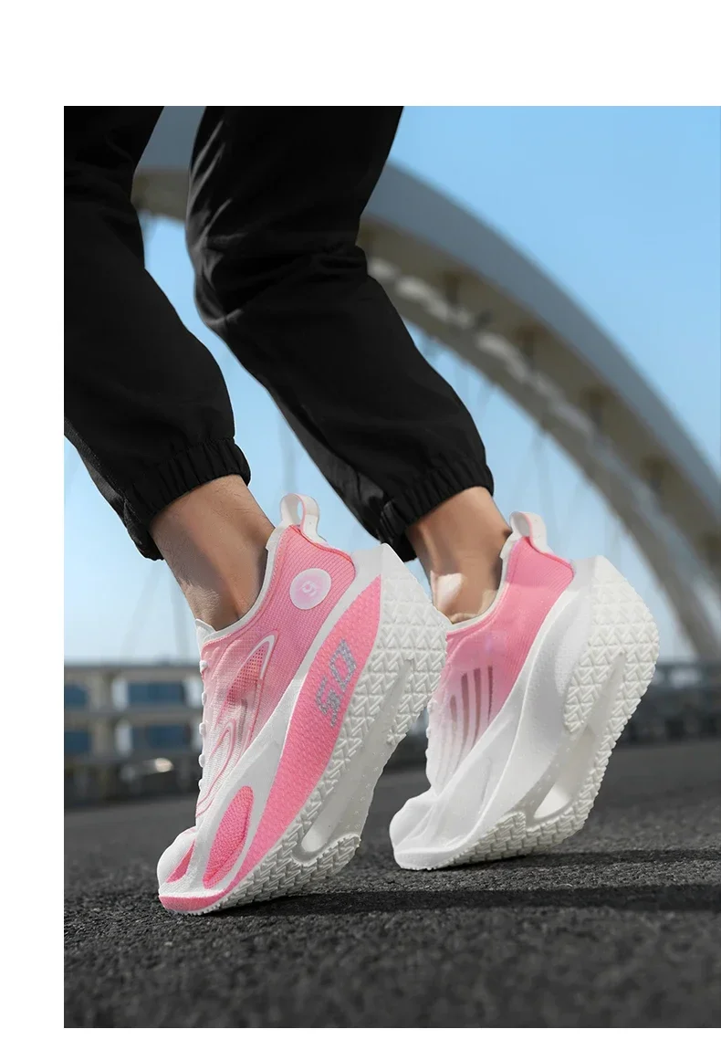 Unisex 2025, Vollcarbon-Platten-Laufschuhe, professionelle Marathon-Rennen, leichte, atmungsaktive Sport-Turnschuhe mit Bounce-Kissen – Detail 16