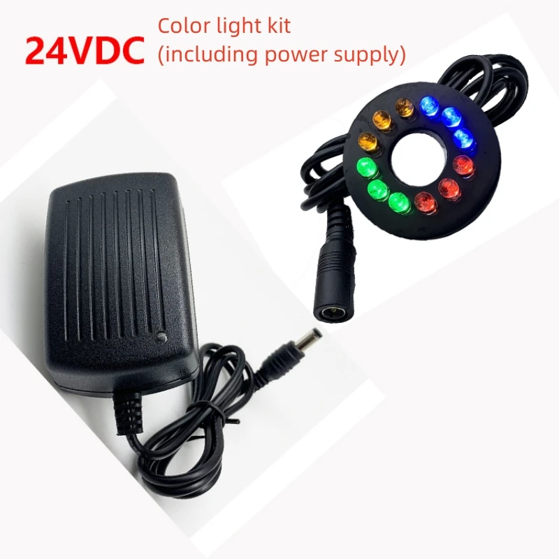 Aquarium Light LED Circle Lights 220V 2.5W with Hole for Underwater Fountain Pump Fish Tank Lighting Swimming Pool Decoration