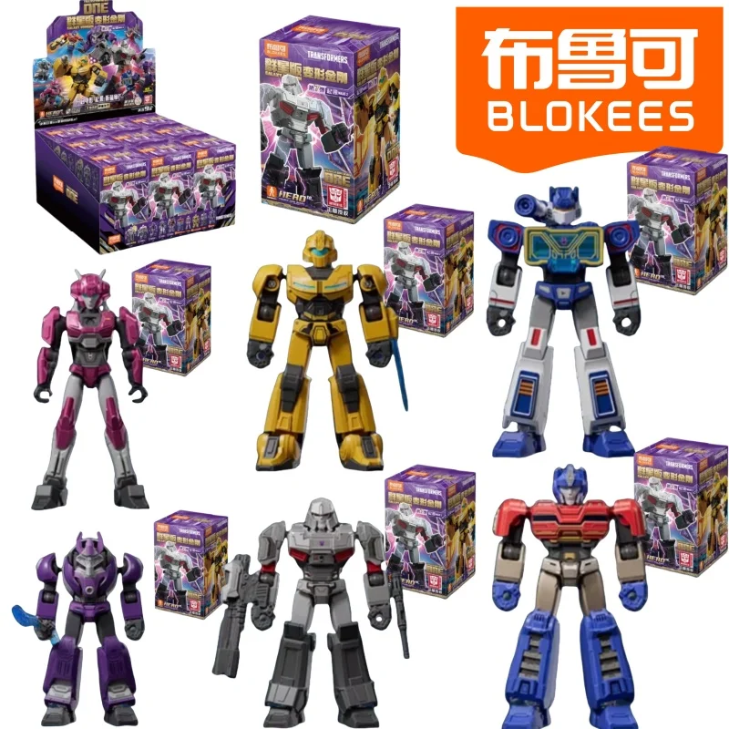 

BLOKEES Transformers GALAXY VERSION 7 Building Blocks Movable Models Megatron Soundwave Assembled Children's Day Gifts