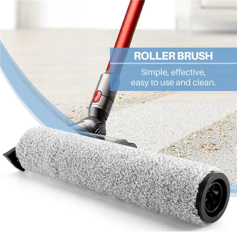 Сменный щетковый валик BBNV-2 для Tineco Ifloor 3/Floor One S3, аксессуары для беспроводного пылесоса для влажной и сухой уборки