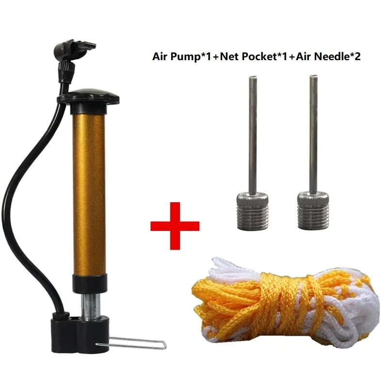 1Pcs Bicycle Pump Inflator Cycling Hand Mini High Pressure Bicycle Pumps Air Ball Pump For Football Basketball Bike Accessories