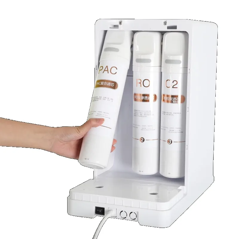 Hot and Normal Water Small Size Healthy Direct Drinking Ro Water Purifier Desktop Water Dispenser