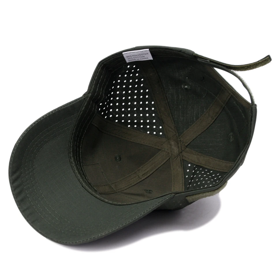 1/2pcs New Men Camouflage Baseball Cap Breathable Sunscreen Hat Outdoor Sports Hunting Hiking Camping Beach Fishing Sun Hat, image 5