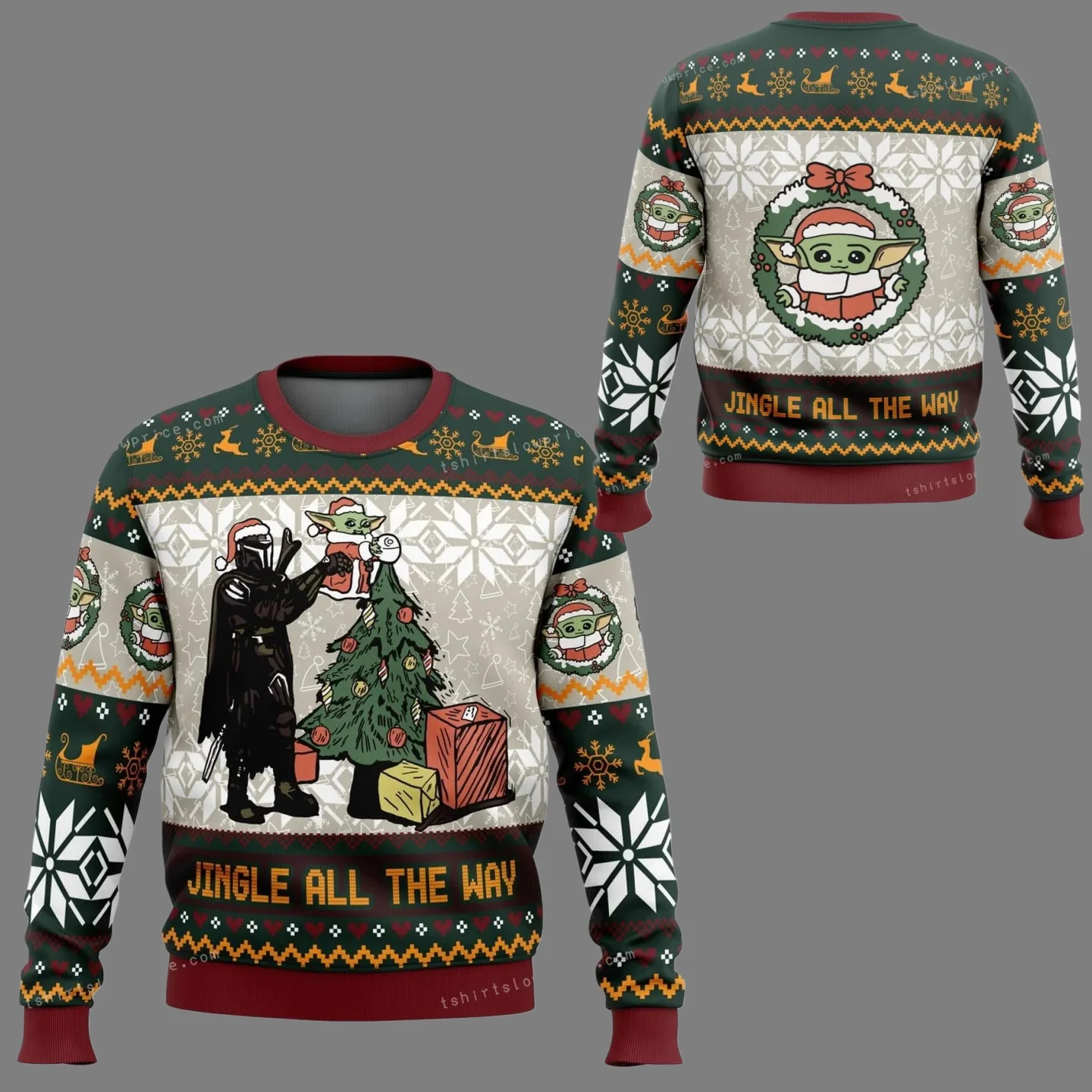 Suéter de Navidad feo con patrón de Darth Vader, jersey divertido para fiesta navideña, jersey Vintage cálido y acogedor para invierno para hombres, regalo de Navidad 2026