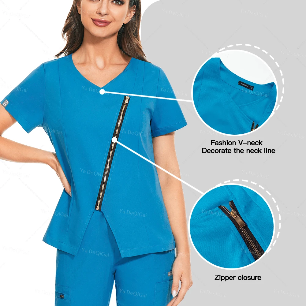 Vestiti della sala operatoria uniformi mediche scrub uniformi ospedale lavoro scrub Set infermiere medico chirurgia dentale tuta abbigliamento da lavoro