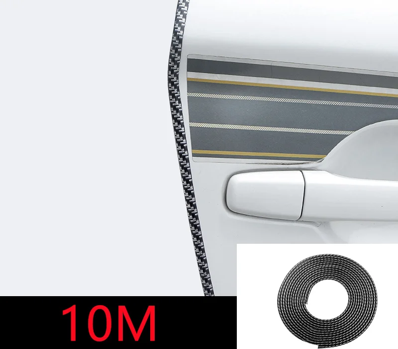 

Car Door Edge Chrome Protector U Shape Anti Scratch Molding Trim Strip Universal Vehicle Interior Exterior Accessories
