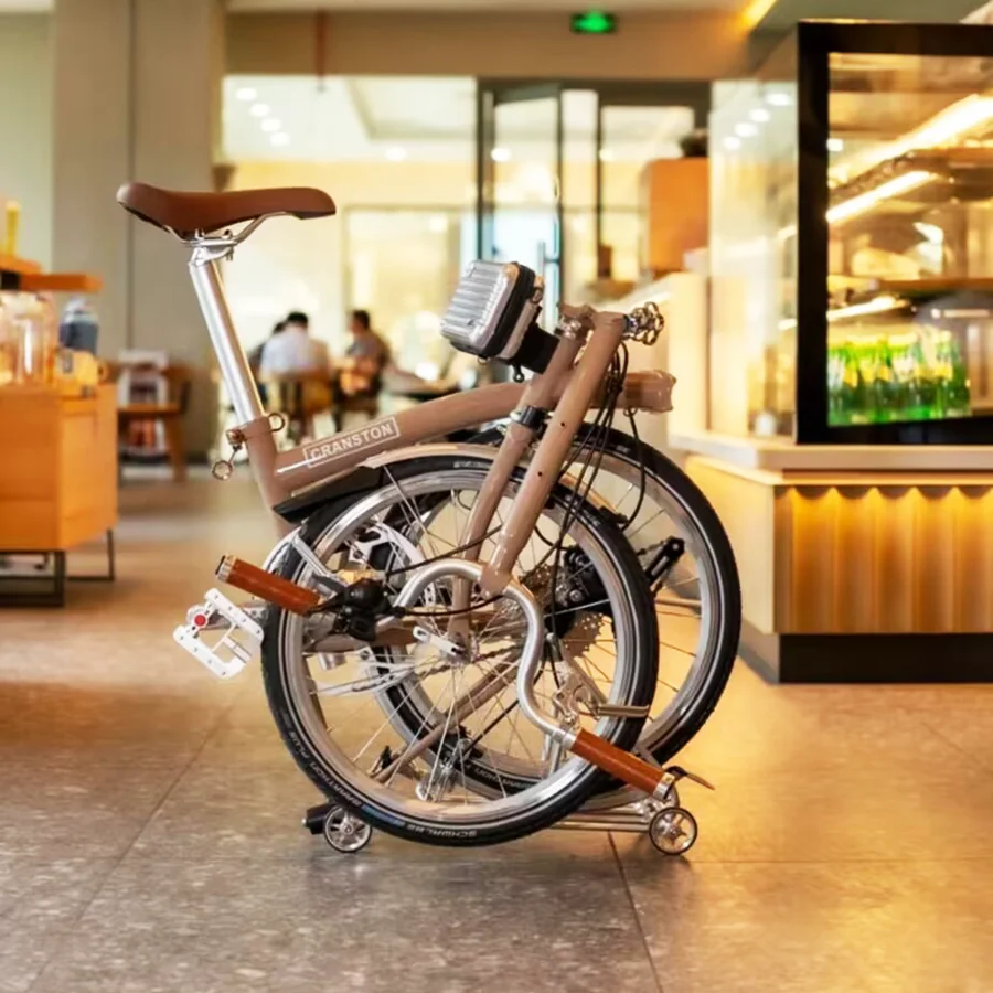 كرانستون R9 ماكس الثلاثي أضعاف مزدوجة C الفرامل 53T كرانسيت 16 بوصة عجلة 9 سرعات دراجة قابلة للطي Cr-Mo الإطار دراجة صغيرة قابلة للطي