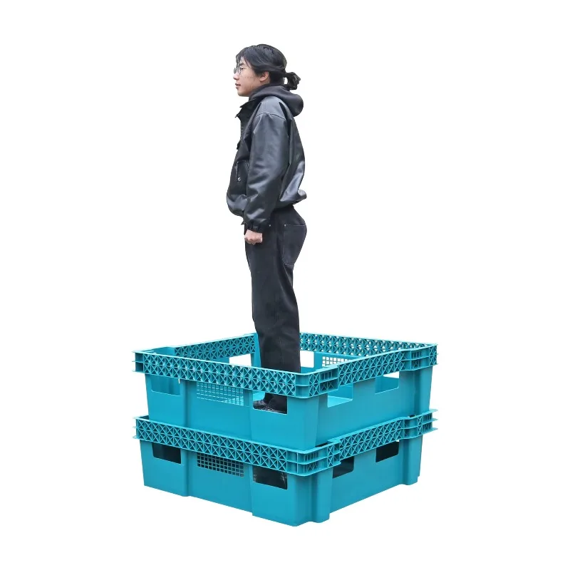 Large Plastic Insect Breeding Box Stackable BSF Worm Farm Bin for Maggot Mealworm Crickets Larvae Breeding Use