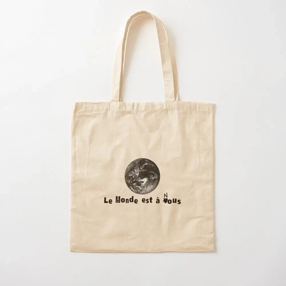 

La Haine, The World Is Ours (2nd Version) Tote Bag tote bag screen Women's handbag Shopper Tote Bag