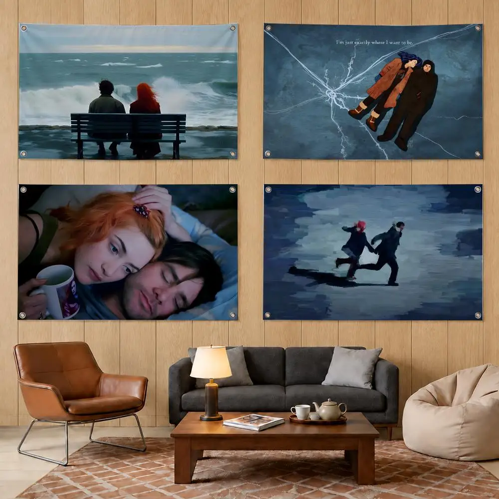 Eternal Sunshine Classic Film Flags Decorative Banners Suitable For Outdoor Camping Family Parties And Garden Walls Gift