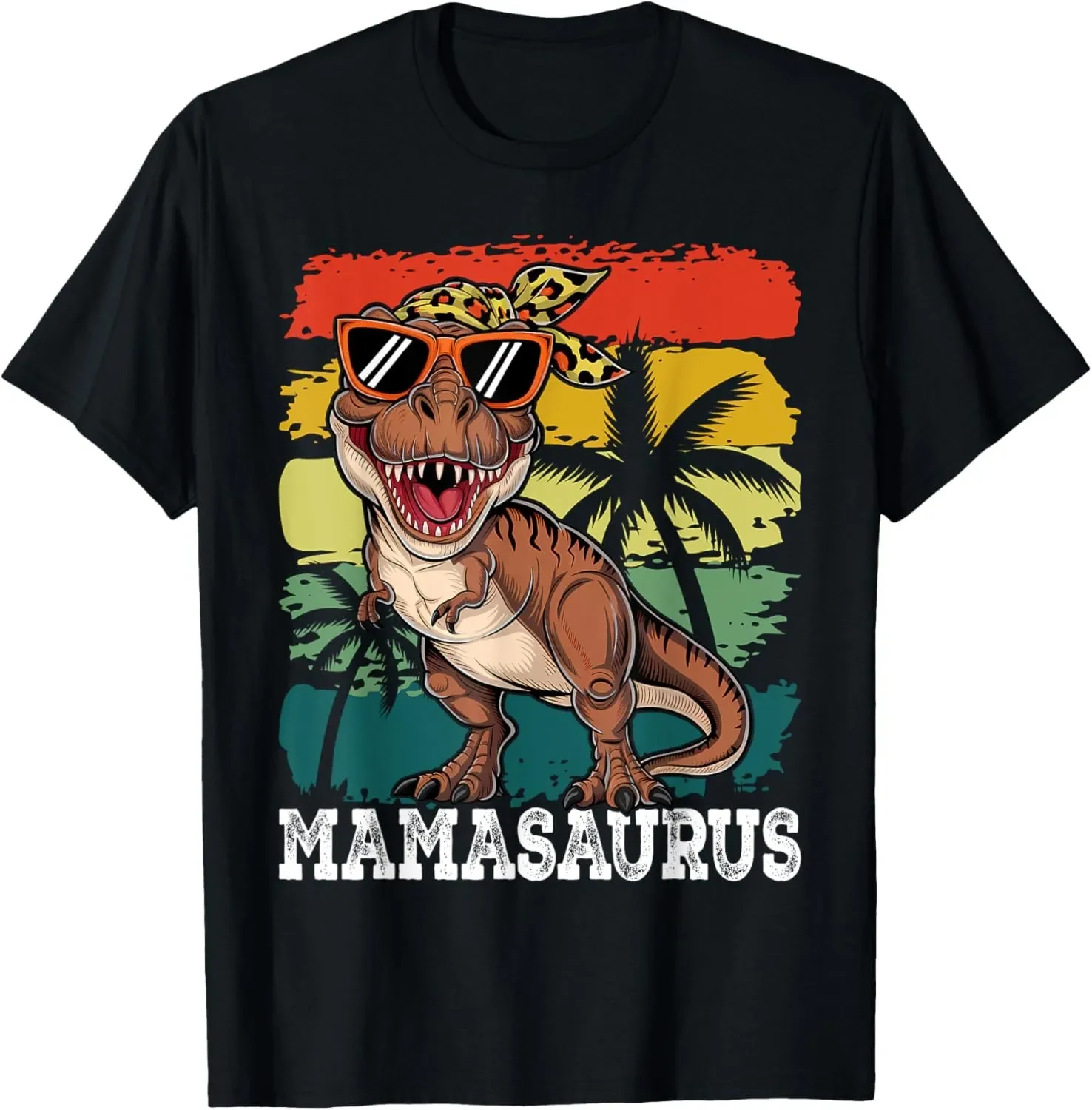 Mamasaurus T Rex Dinosaurier Mama Saurus Familie Passende Damen T-Shirts Lustiges Shirt Unisex Sommer Streetwear Tops Camisas – Detail 13