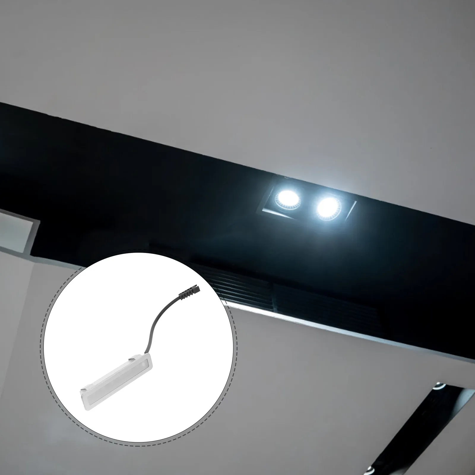 

Светодиодная лампочка для вытяжки: яркое освещение, прочное стекло и пластик, для кухонных вытяжек, запасные части, снижение бликов