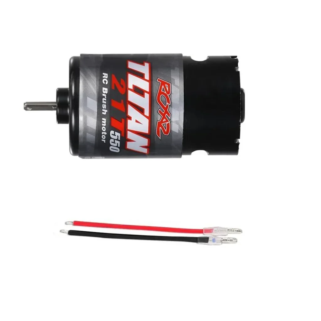 550 Brushed Motor 12T 21T 29T 35T 60A ESC for 1:10 RC Axial SCX10 AXI03007 JL 90046 Trxs TRX4 TRX6 RC Car Boat Parts