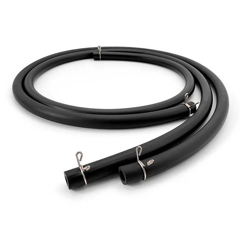 Black Gas Oil Fuel Hose 5mmx8mm 50cm/1M/3M Universal Petrol Pipe for Motorcycle Dirt Bike ATV Accessory