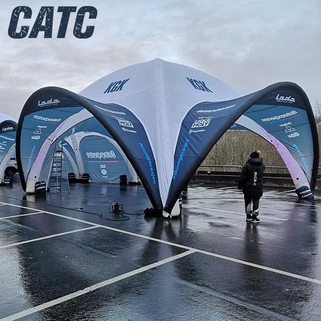 CATC Factory Hot Sale Water Proof Custom Inflatable Tent Branded Air Dome Tenda For Outdoor Commercial Events Messezelte
