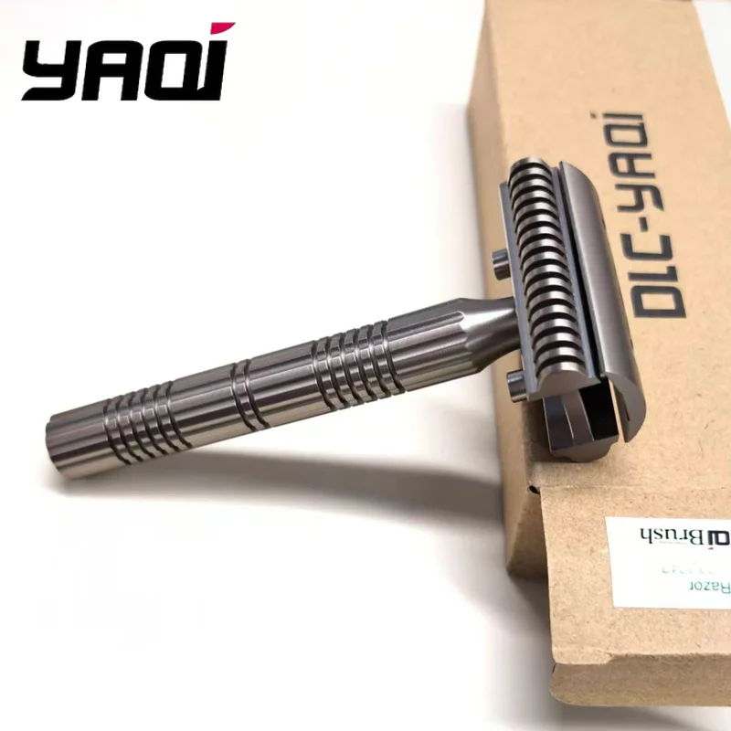 YAQI Bohemia 316 Stainless Steel Adjustable Baseplate Men Safety Razor about 131g,  91mm handle Versatile High-quality shaving