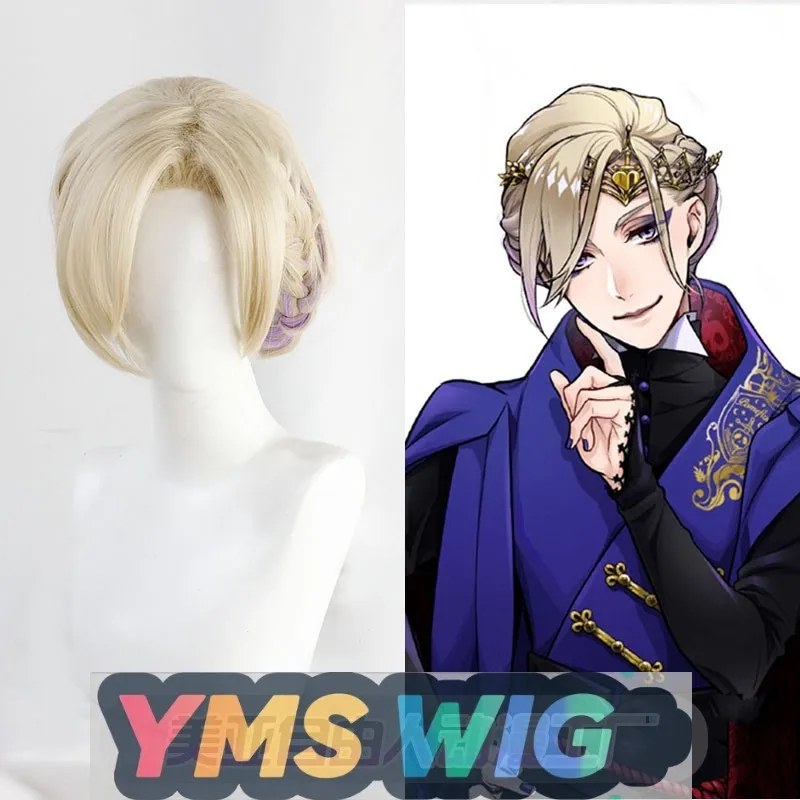 

【YMS WIG】Twisted Wonderland Little Mermaid Vil Cos Wig Schoenheit Updo Style