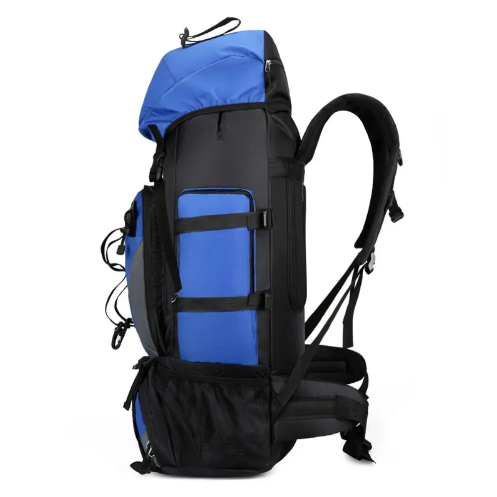 

Oxford Cloth Mountaineering Bag Water Repellent 90L Large Capacity Oxford Cloth Backpack Double-Shoulder Bag
