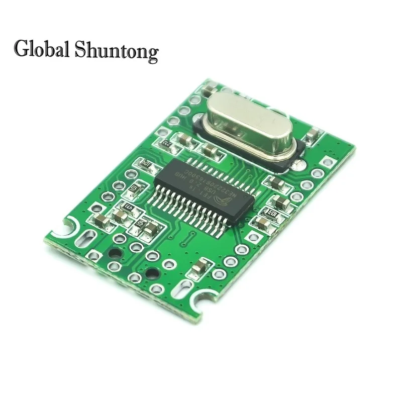 Industrial-grade USB2.0 Expansion Module HUB Concentrator 1 Minute 4 1 Drag 4 Interface Transfer Development Board Drive-Free