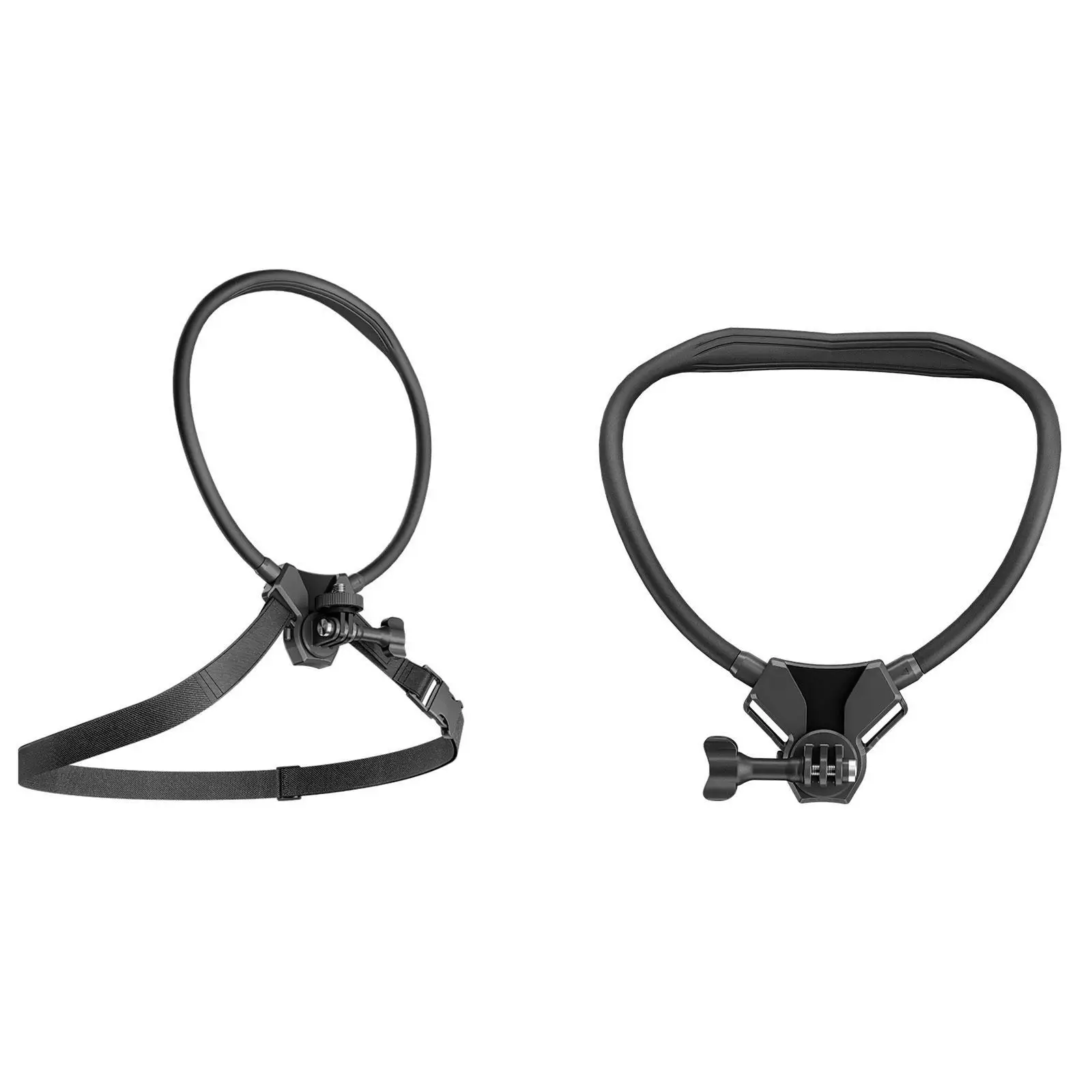 Suporte de pescoço para selfie, dobrável, vários ângulos, fácil de instalar, alça de cordão para smartphone vlog, ciclismo, gravação de vídeo, ciclismo