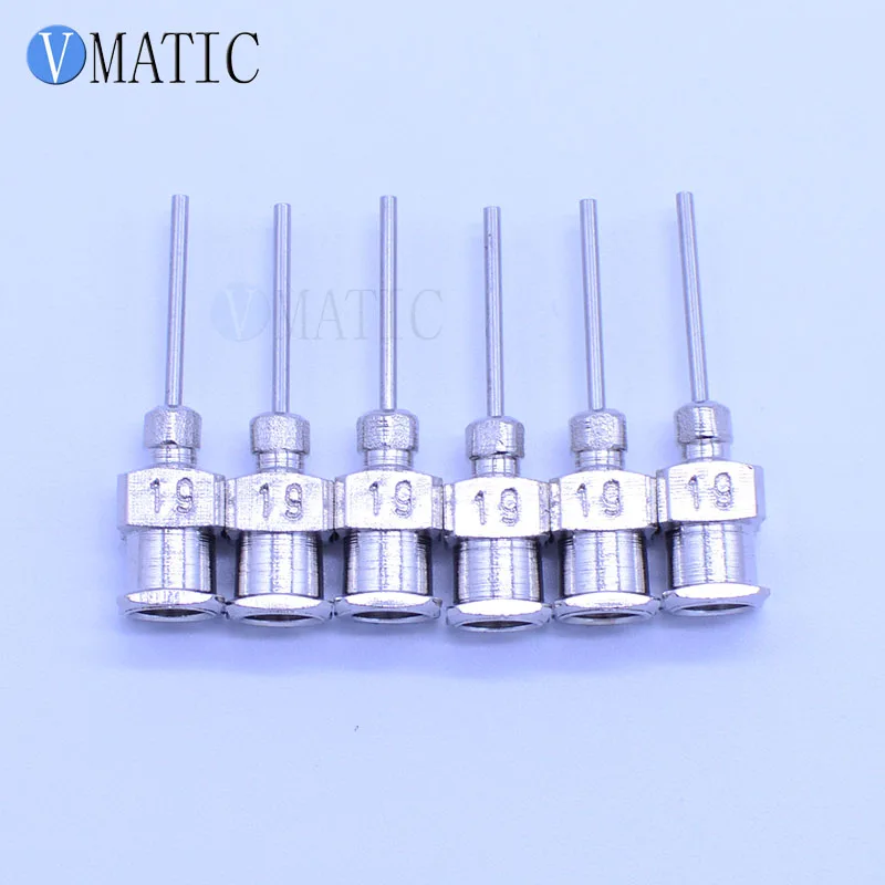 Gratis Verzending 0.5 Inch Tip Lengte 19G Alle Metalen Tips Blunt Rvs 12Pcs Doseren Spuit Naald Tips 1/2 Inch