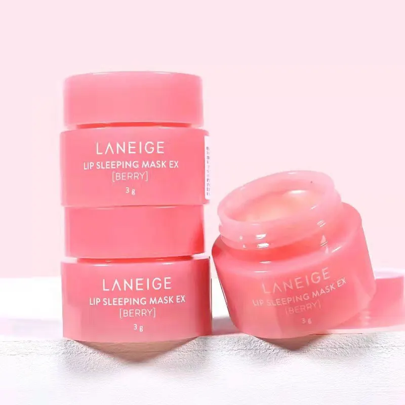 20/3g Moisturizing Lip Balm Night Sleep Exfoliator Maintenance Lip Gloss Lip Sleep Mask Nourishing Strawberry Korean Lip Care 2