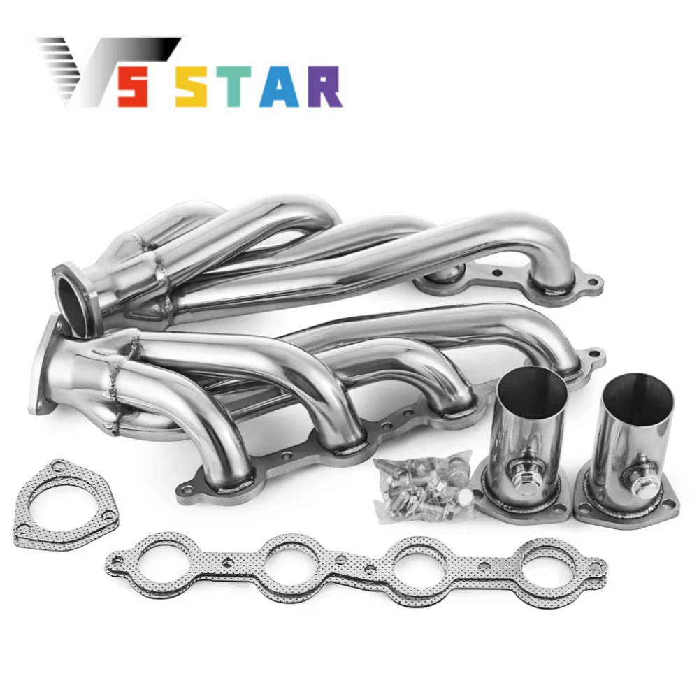 

Высококачественные короткие насадки из нержавеющей стали для двигателей 2010-2015 Chevrolet Camaro LS LT 3.6L 4.8L 5.3L 5.7L 6.0L 6.2L EH-28125