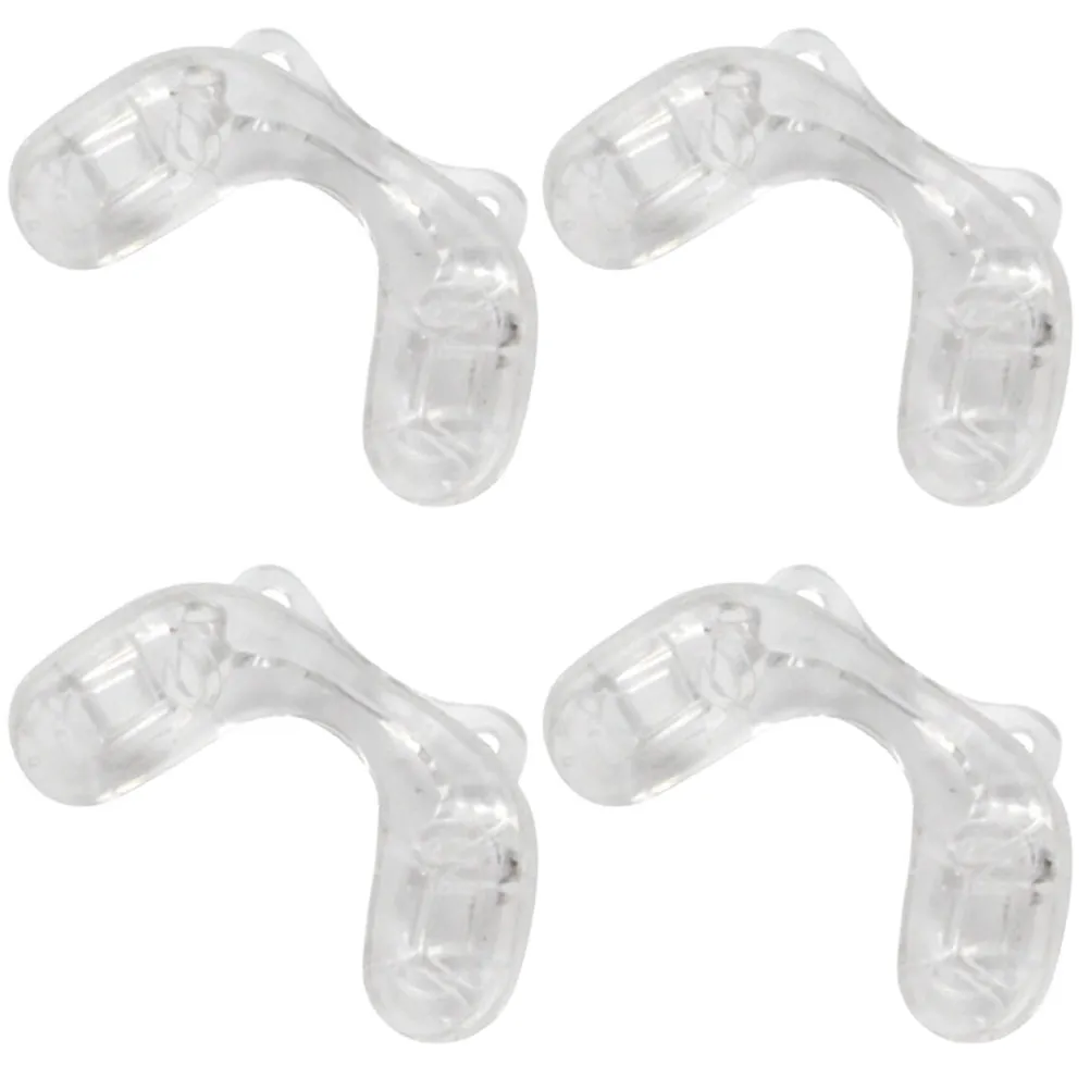 

4Pcs Eyeglasses Nose Pads Soft Silicone Cushions Anti-Skid Nose Bridge Pads for Glasses Sunglasses Flat Optical Frames