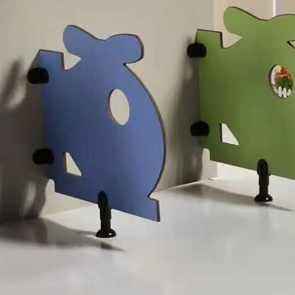 

Комплект из 2 опорных ножек для туалетных перегородок, сверхпрочные, из нержавеющей стали, фурнитура для сантехнических перегородок в общественных туалетах