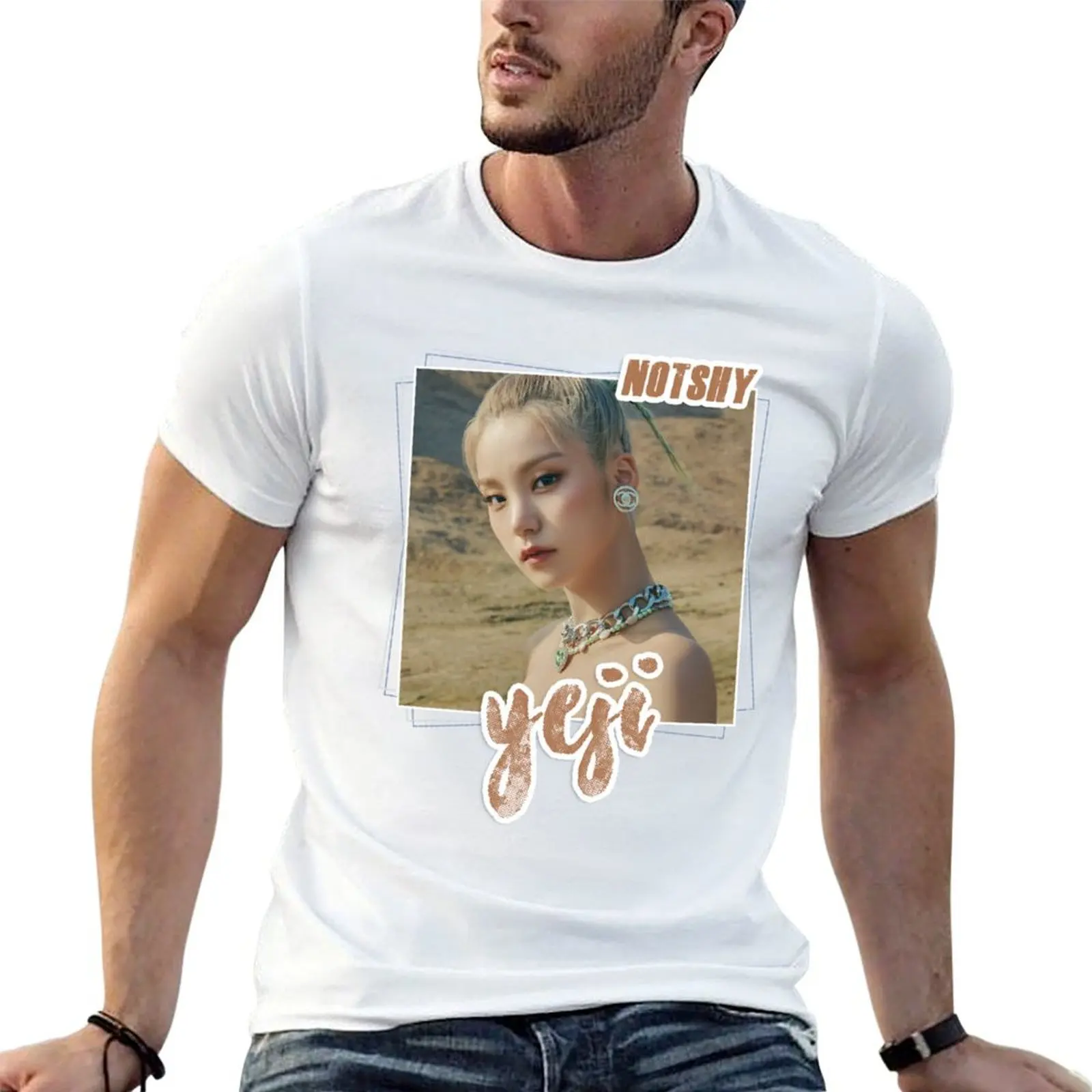 ITZY - Yeji T-Shirt Gym Exercise Short Sleeve T-Shirt