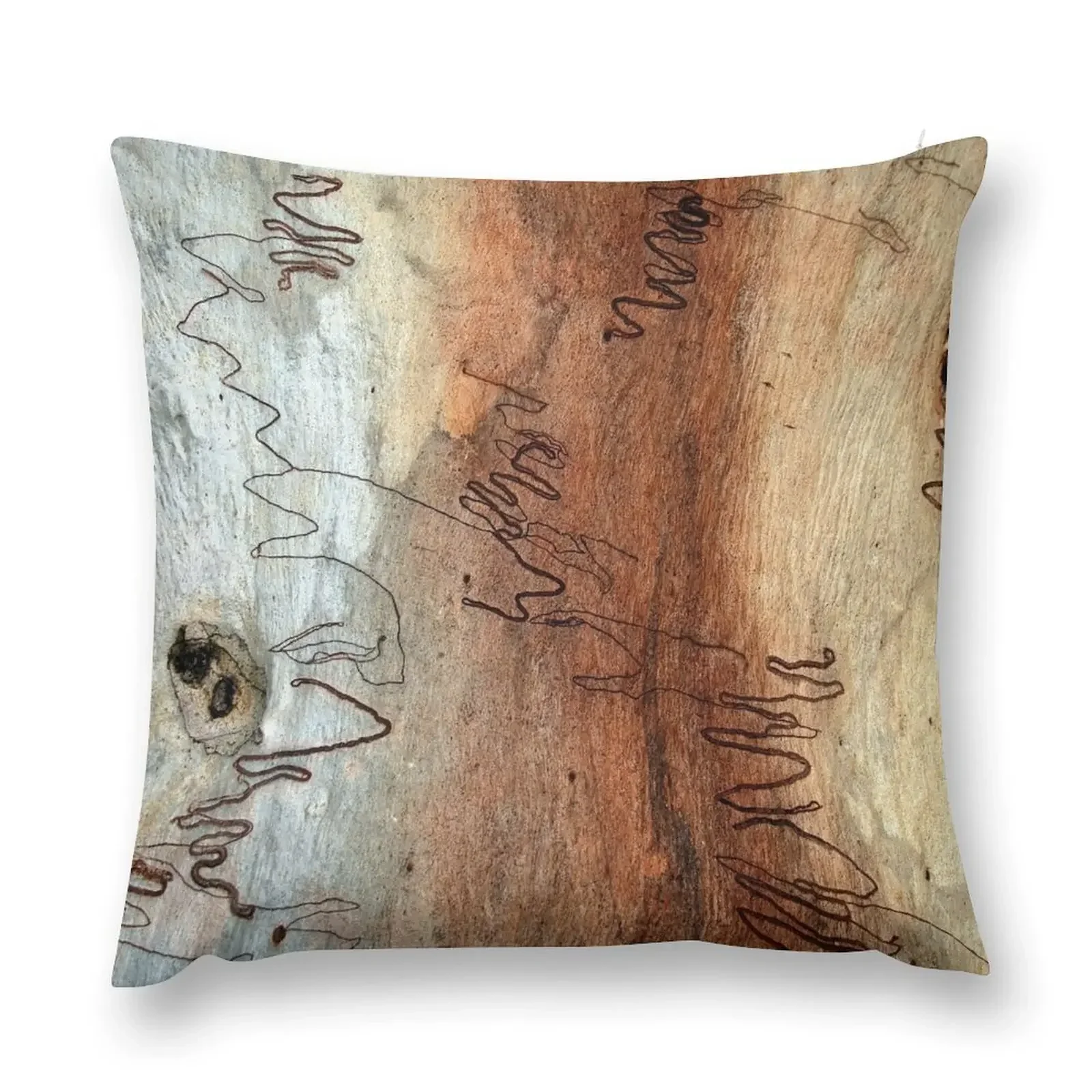 Scribbly Gum Throw Pillow Luxury Living Room Decorative Cushions Decorative Cushions Pillowcases Cushions For Children pillow