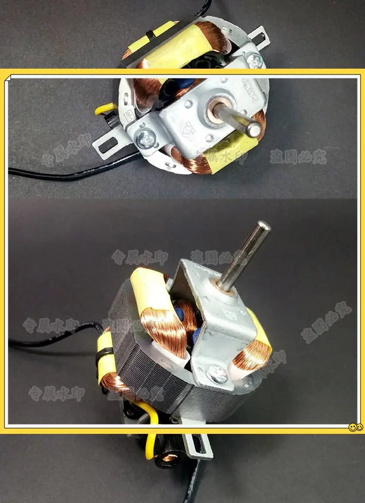 

Pure Copper General Version Of The Ac Motor With The Fan Blade Duct Accessories 2000 W To 4800 W High Power Motor