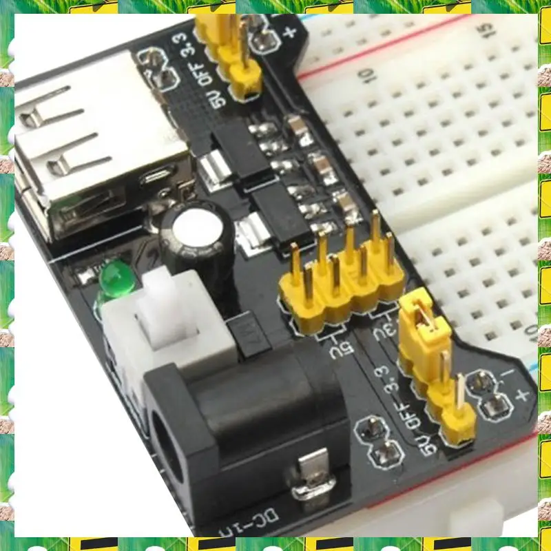 3C Electron 10PCS For MB102 Breadboard Power Supply Module Set 2-Way 3.3V 5V For MB102 Breadboard Module Set,10PCS For MB102 Bre