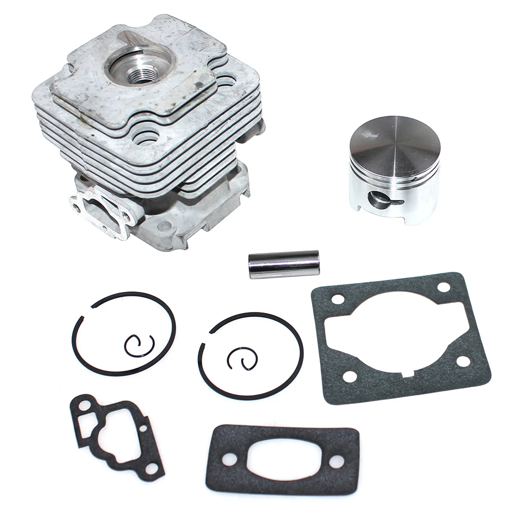 Cylinder Piston Kit 45mm for Oleo-Mac 453BP Ergo 753S 753T OS530 Ergo OS550 Ergo Efco 8530IC 8535 8535 Ergo 8550 Boss 8753BAV