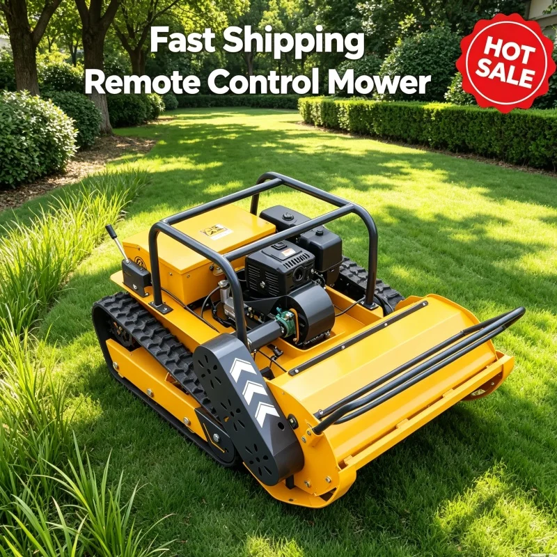 Customized Factory Direct Cordless Lawn Mower Zero Turn Lawn Mower Lawn Mower Robot Time Saving Labor Saving For Hillside Farm