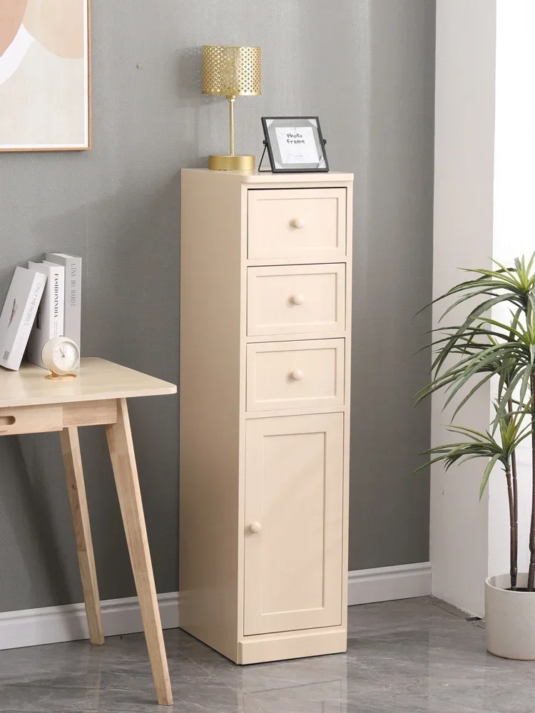 Capable Chamber Cabinets Timber Nightstand Uncomplicated Voluminous Drawer Chest Room Corner Locker Slender Configuration