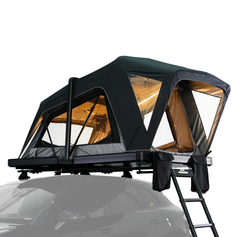 Hot Selling Orth‑Frame 180 V2 Compact Light‑Weight Four‑Season Double‑Layer Automatic Quick‑Open Hard‑Shell Rooftop Tent For Out