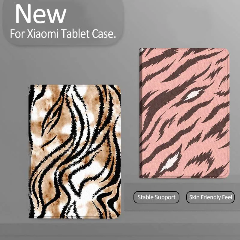 

Cartoon Tiger Stripe Pattern Gift Tablet Case For Xiaomi Redmi Mini Pad SE K 2 4 5 6 7 8 2023 2025 11 8.8 11.2 10.1 Pro