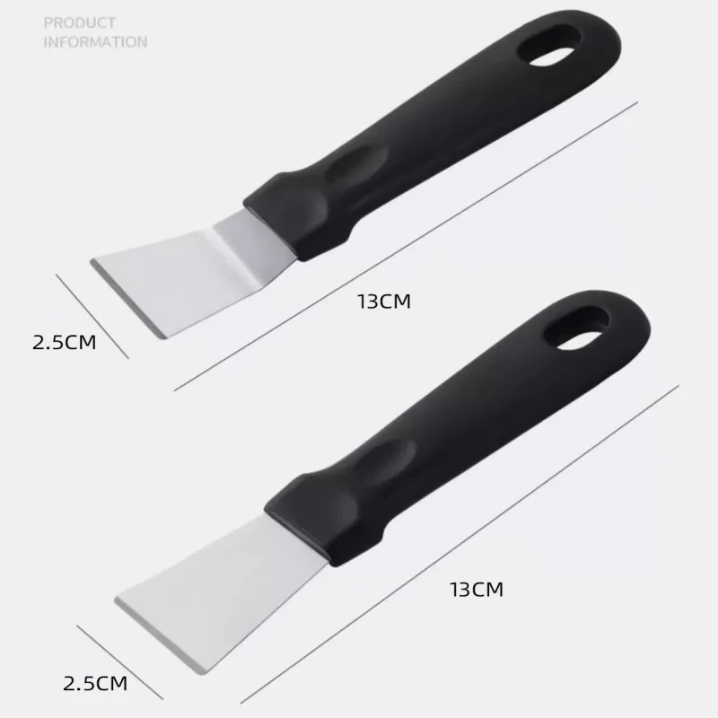 Stainless Steel Putty Knife Scraper Shovel Cleaning Scraper Paint Tools Refrigerator Defrosting Labels Glass Cleaning Shovel